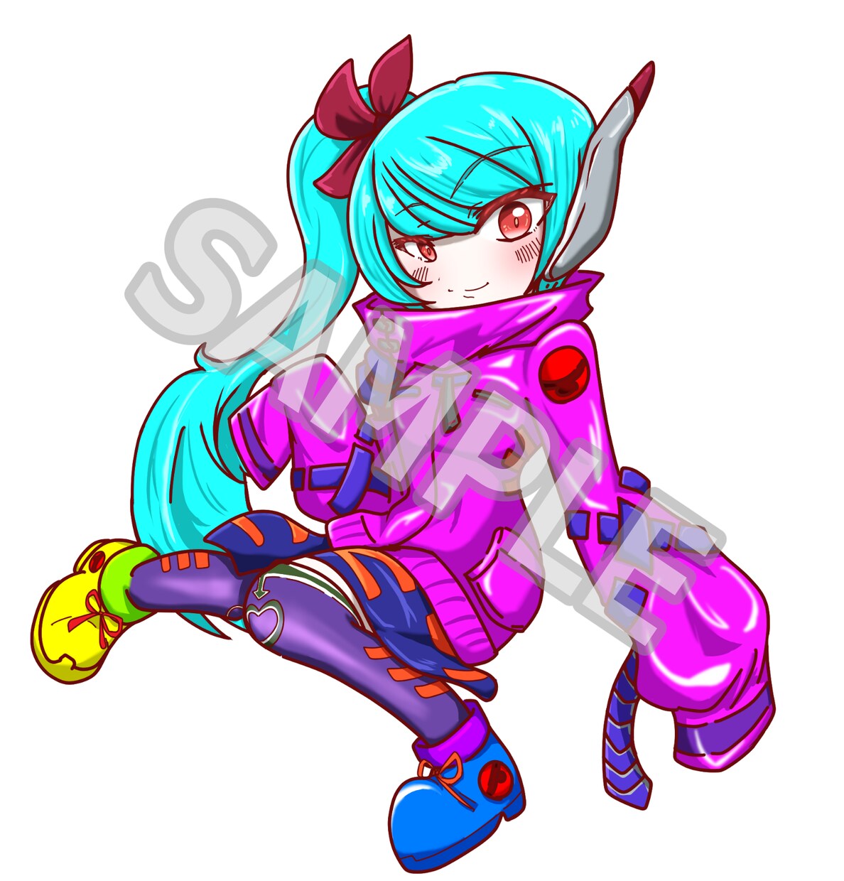 ミニキャライラスト制作します グッズやアイコンにも使えるカワイイイラスト！ イメージ6