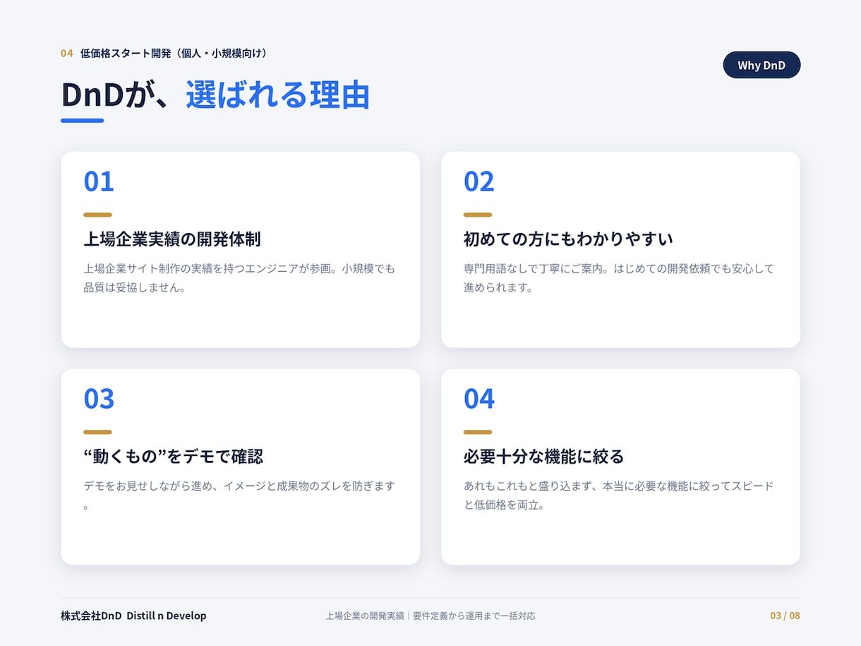 低価格でアプリ・Webサイトを開発します 個人・小規模向け/初めての方も安心。まずは小さく公開 イメージ3