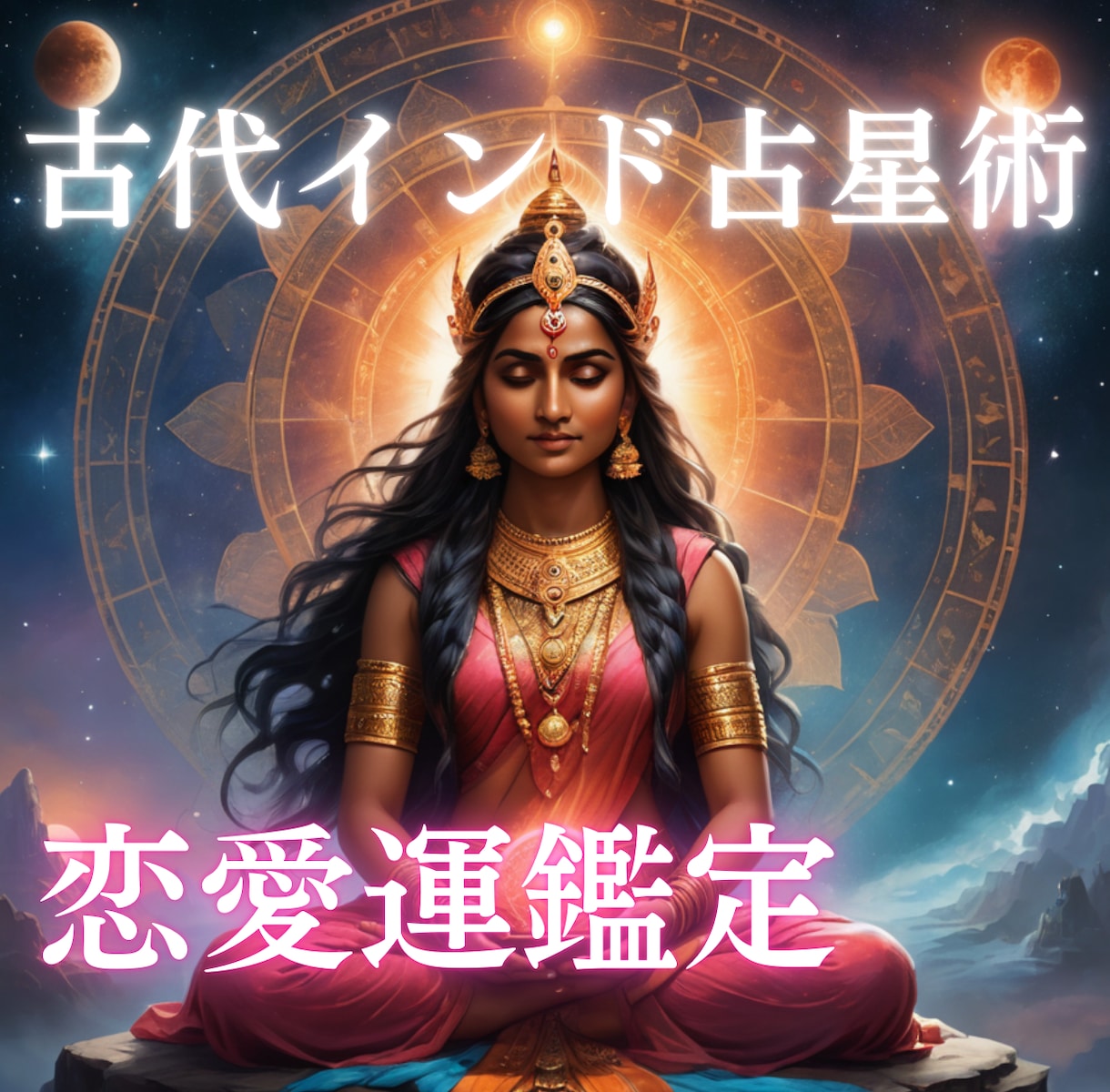 あなたの【恋愛運】を古代インド占星術で鑑定します 古代インド占星術で丁寧に恋愛鑑定～星の導きで運命の恋を～ イメージ1