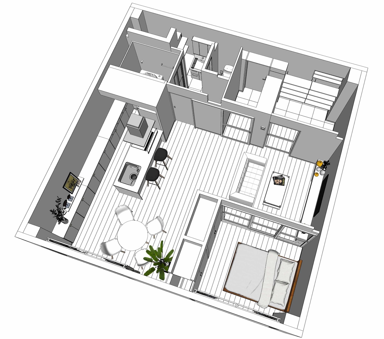 SketchUpの立ち上げ手伝います 痒い所に手が届くようなお手伝いを目指します○ イメージ2