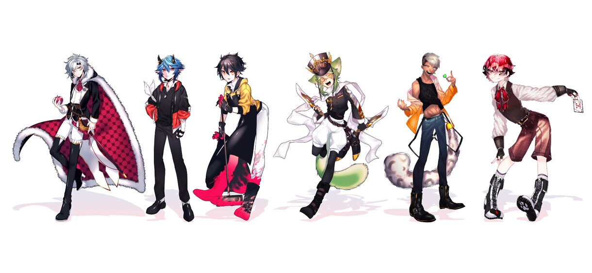 お客様のお好みの男の子キャラをデザインいたします 考えてるキャラを絵に起こします イメージ5