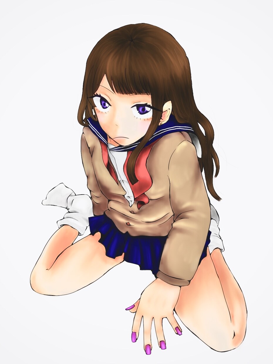 格安！最短3日で完成！個性派アイコン作成します ダークで病み系なカッコいいアイコンです♪ イメージ5