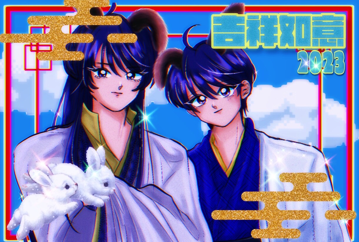 90年代アニメの様なイラスト描きます ｰ個性のあるアイコン、イラスト制作致します。 イメージ2