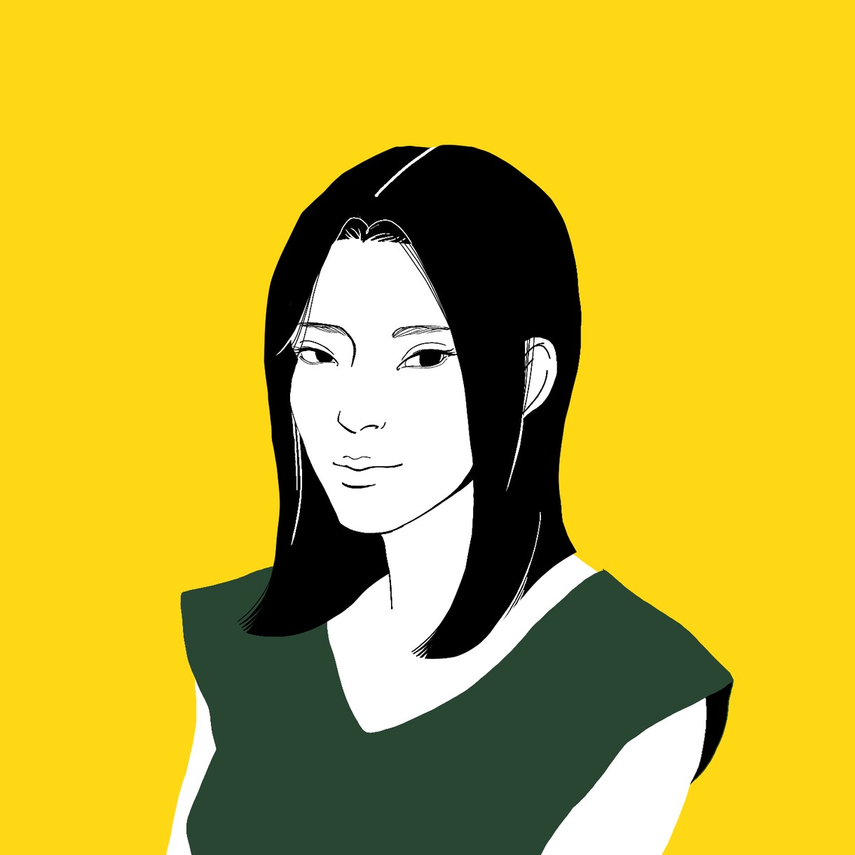 シンプルですっきりしたアイコンを描かせて頂きます お洒落な自分だけのアイコンが欲しい方に イメージ2