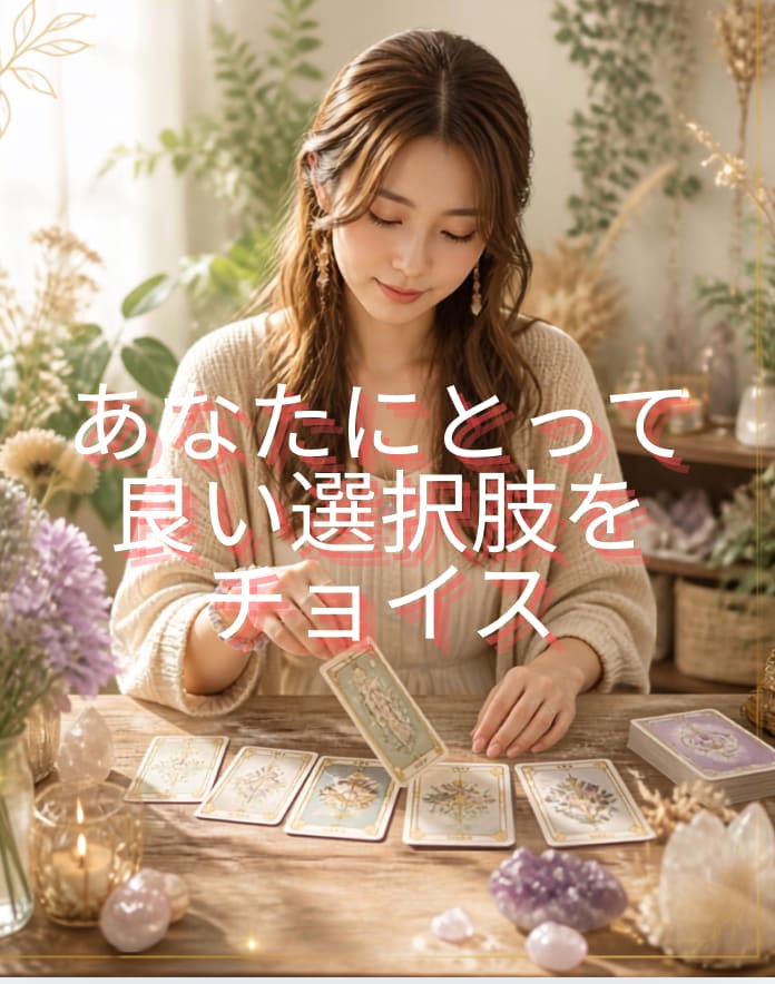 2択占いで今の気持ちやそれぞれの未来を覗いてみます どちらの道に進むべきか、分からなくなってしまったあなたへ イメージ2