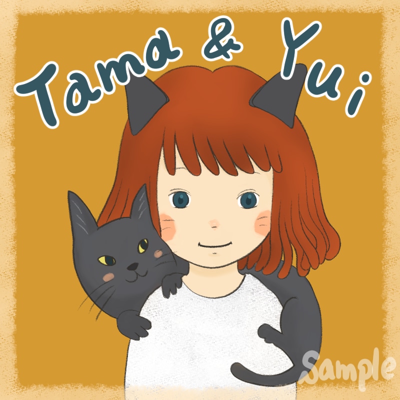 表情差分ok!絵本のような手描き風アイコン描きます SNS用や、記念日プレゼントにもオススメ！ イメージ2