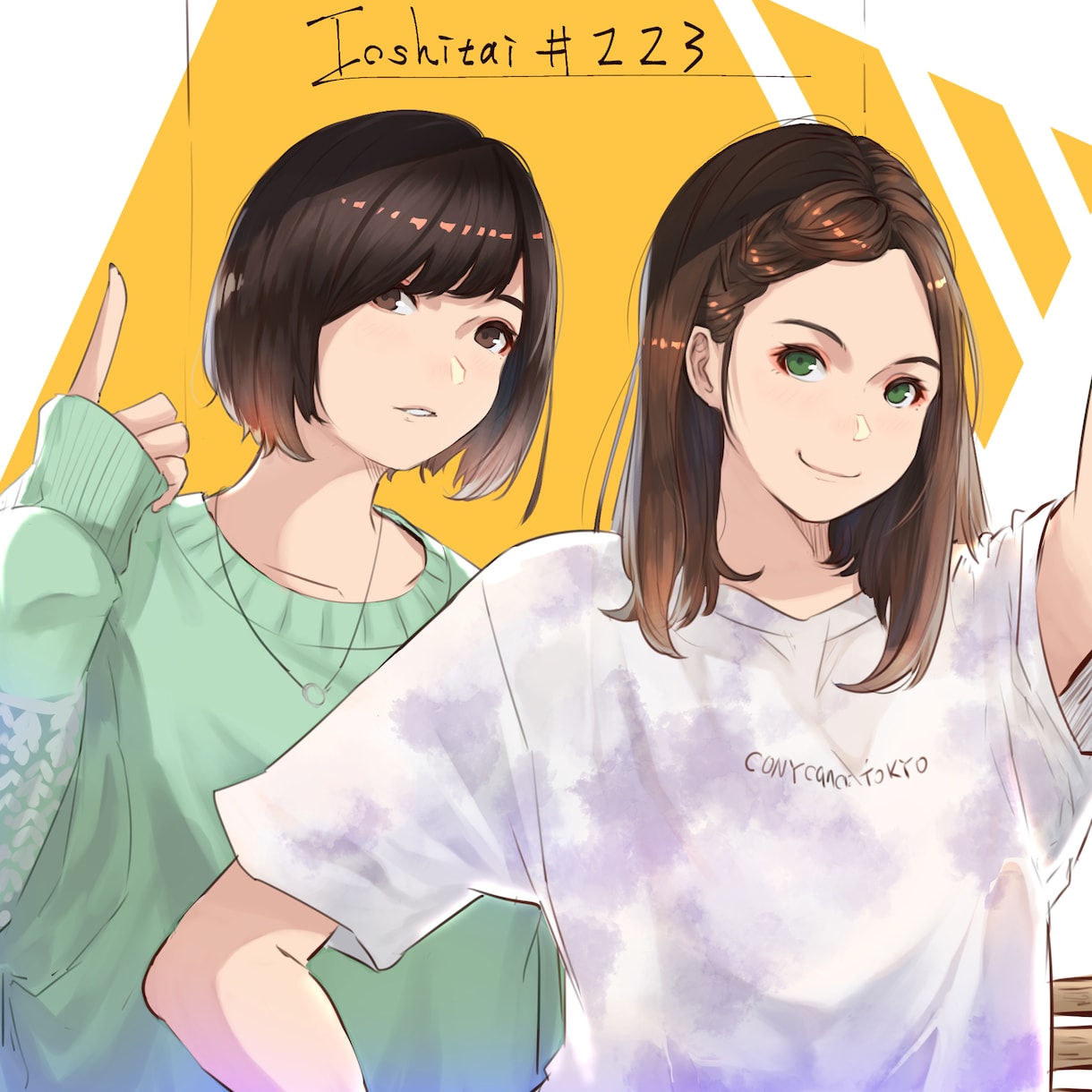 SNS用アイコン制作します キャラクター・声優さんの似顔絵ができます イメージ6