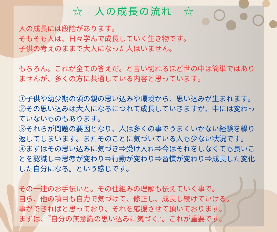 変わりたい方必見。コーチングで成長・変化します 実績18年1800件。専門プロコーチングが習慣化まで導きます イメージ6