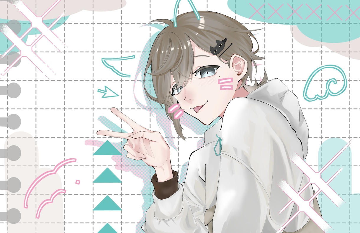 SNS用 イラストを作成いたします SNSなどで使えるイラストを制作いたします！ イメージ7