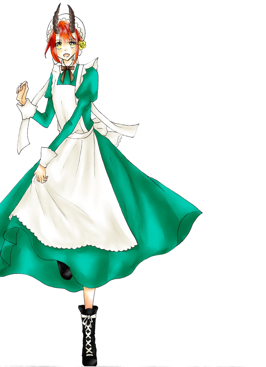 キャラクター立ち絵お描きします 世界で一つだけのあなただけのキャラをお描きします。 イメージ4