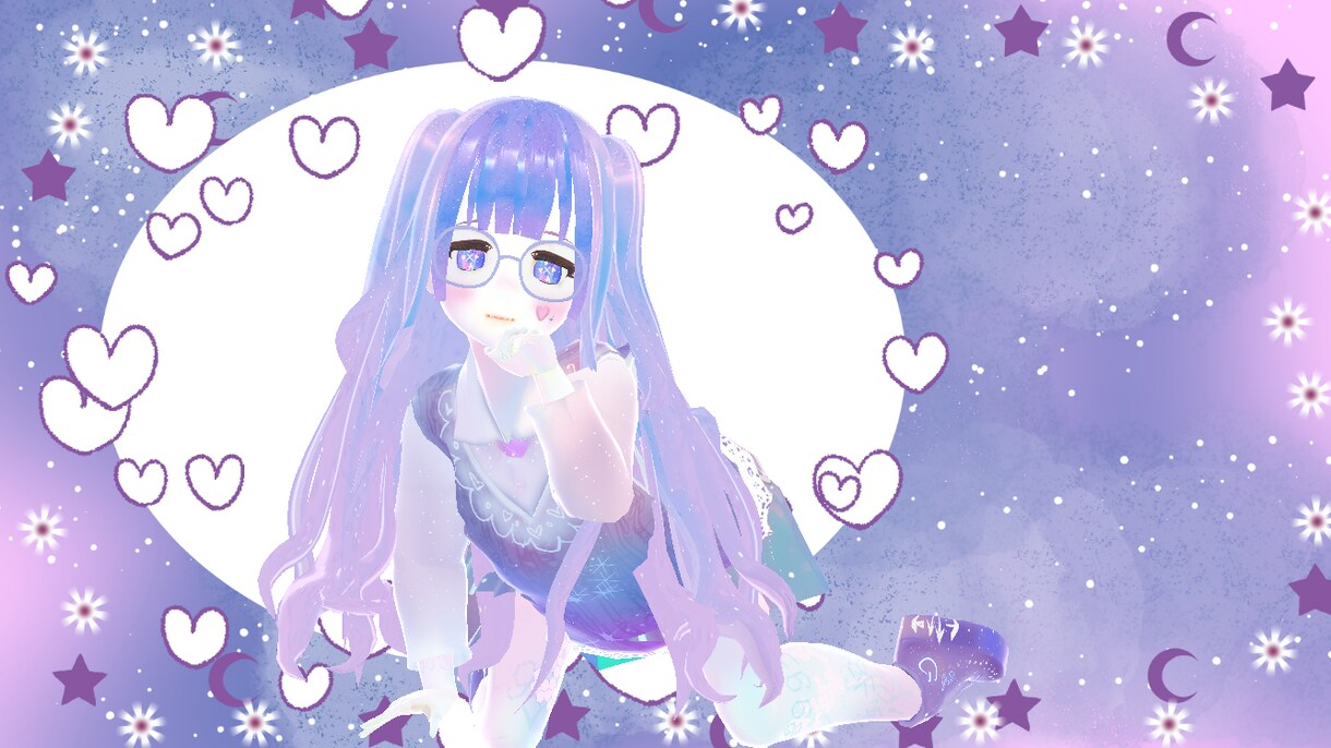 VTuberのキャラのモデリングします VTuberデビューのおてつだいします！ イメージ9
