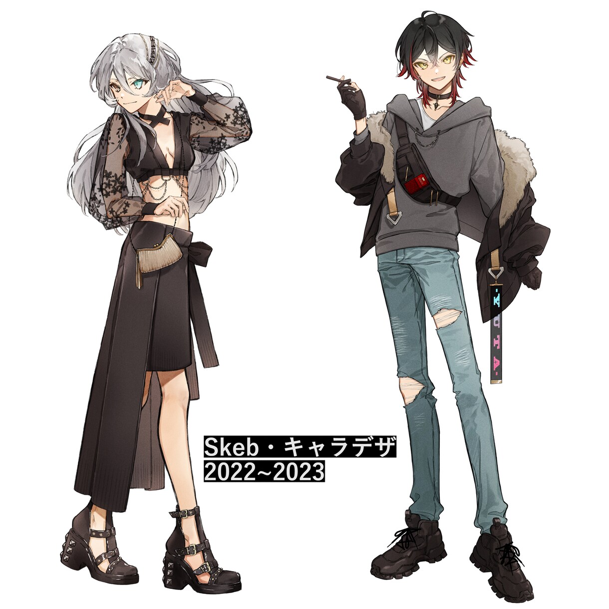 キャラデザ・キービジュ作成します イメージに沿ったイラストを提供いたします！ イメージ6