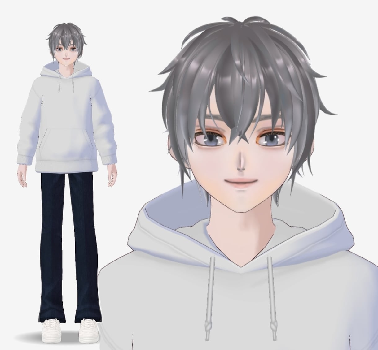 AI画像からリアル3Dモデルを制作承ります 素体の制作をいたします。服はBOOTHなどで探すという方に イメージ9