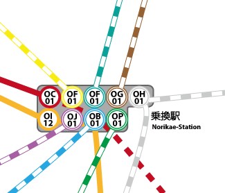 架空鉄道、バス路線の路線図や時刻表を作成いたします 幼い頃、架空鉄道やバス路線を思い描いたことはないでしょうか？ イメージ10