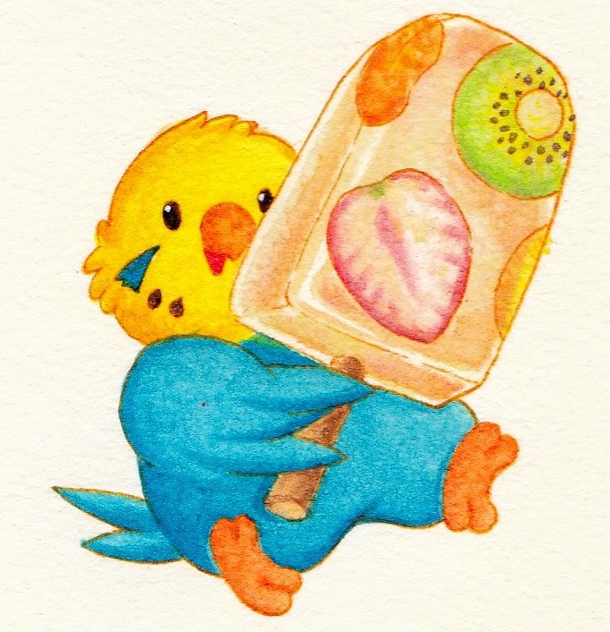 可愛いインコちゃんの似顔絵をお描きします リアルからデフォルメまで多様なイラストをお届けします イメージ2