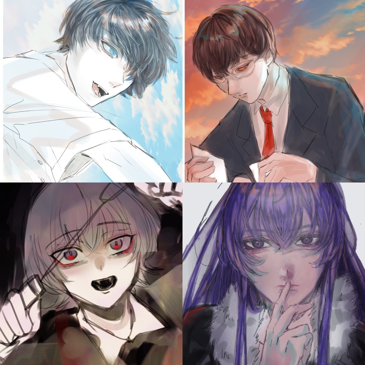 イラスト、アイコン等制作いたします 厚塗り風です！夢絵、オリキャラ、アイコン等 イメージ3