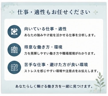 初心者歓迎あなたに合う仕事・副業をご提案します 自分でも気づいていない「あなたの特徴」を10項目から徹底分析 イメージ8