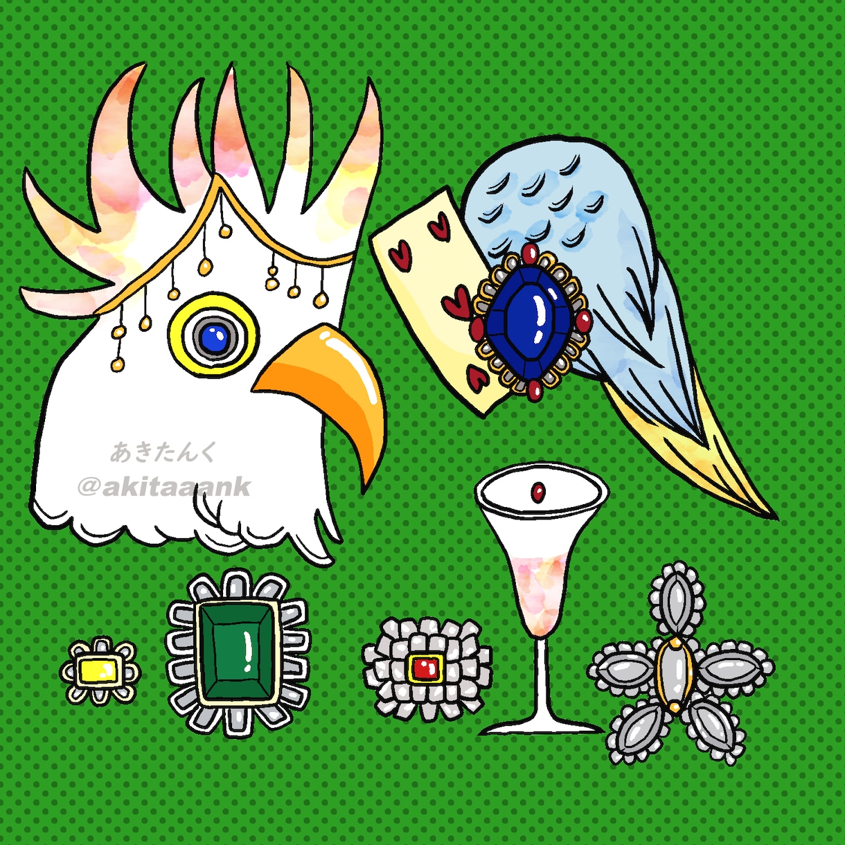 毒と可愛さMIXの魅力的なイラストをお描きします 男性/女性/動物/植物/不思議な生き物など　承ります！ イメージ2