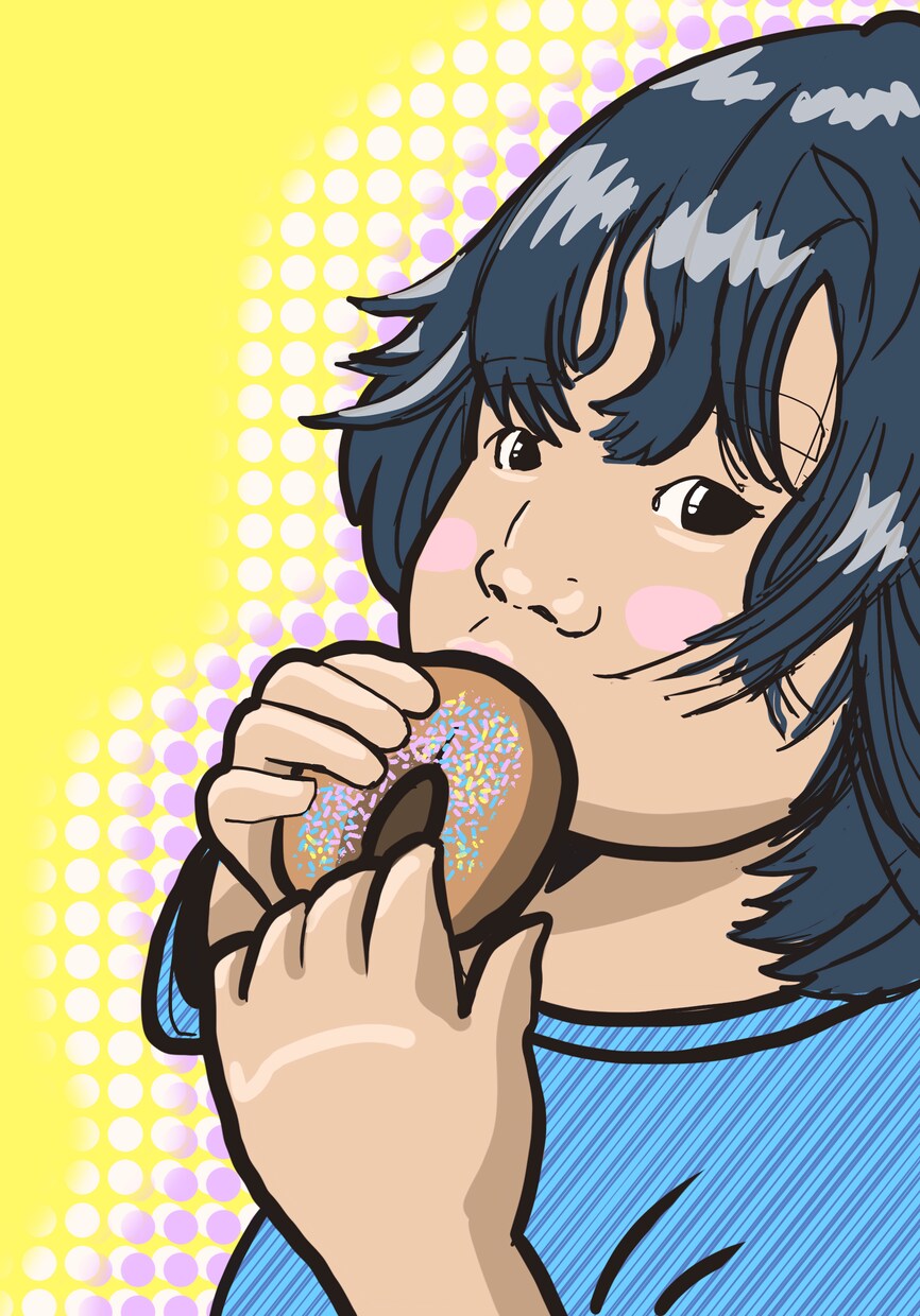 あなただけのPOPアートな似顔絵を描きます 飾りたくなる！デザインチックな似顔絵 イメージ1