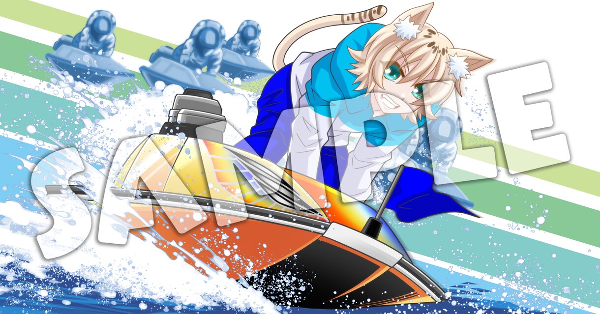 SNSで使用可能なヘッダー描きます あなただけのオリジナルのヘッダーをゼロから制作致します！ イメージ3