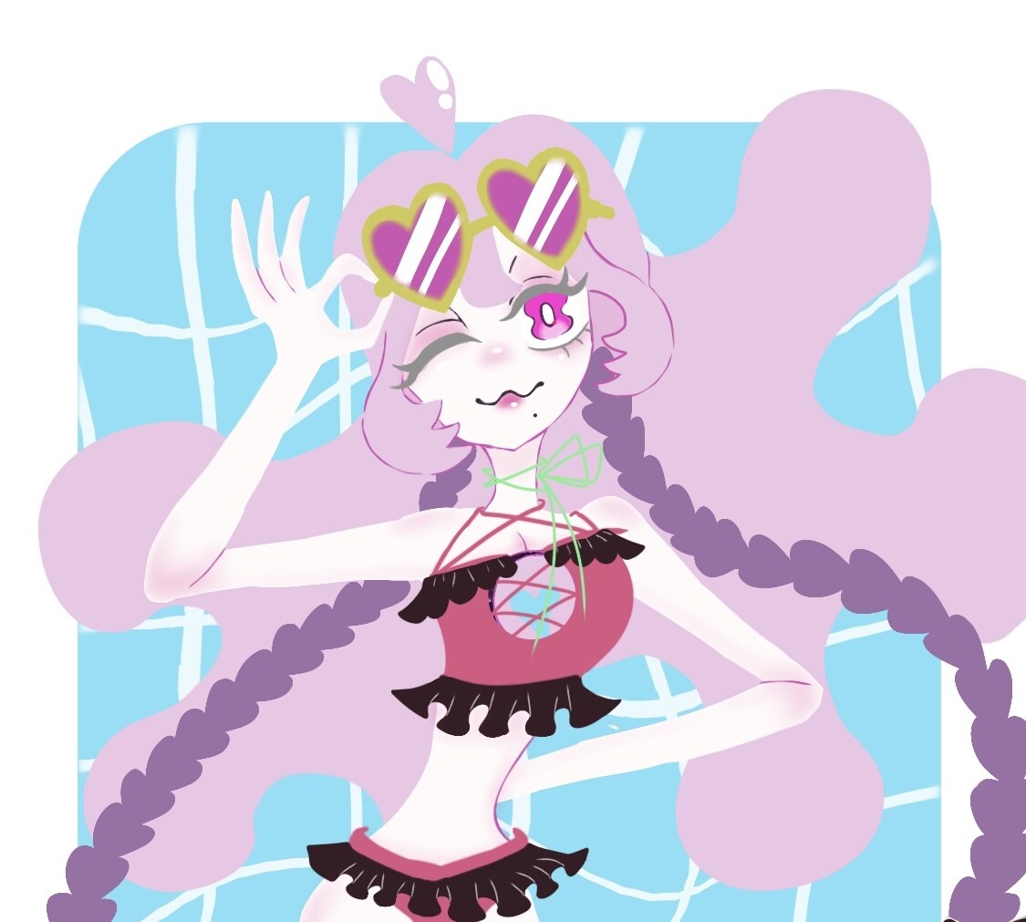 個性的で目に留まるイラスト描きます SNSのアイコンや配信用イラストなど、デジタルで描きあげﾏｽ イメージ1