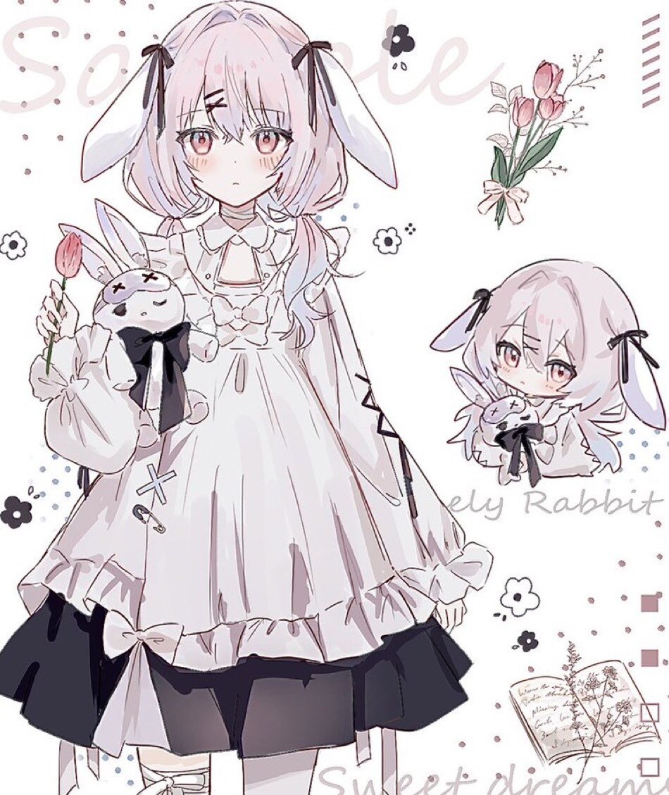透明感のあるかわいいイラストお描きします 動画や立ち絵など様々な用途に合わせてお描きします！ イメージ5