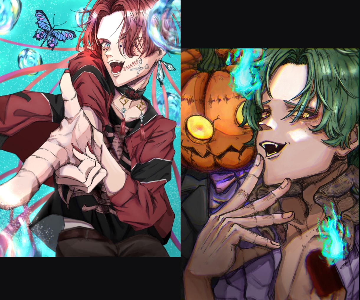 歌ってみた ボカロ曲等 魅せるイラスト描きます 丁寧なヒアリングでイメージに沿ったイラストを作成します イメージ7