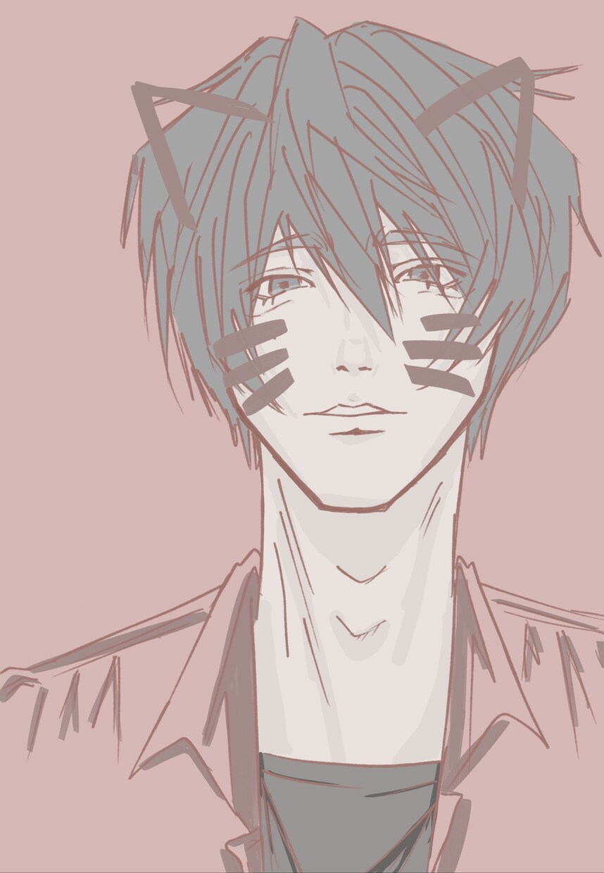 人物は似顔絵でも創作でも描くことができます。ます 自分だけのアイコンなどが欲しい方たちへ イメージ3