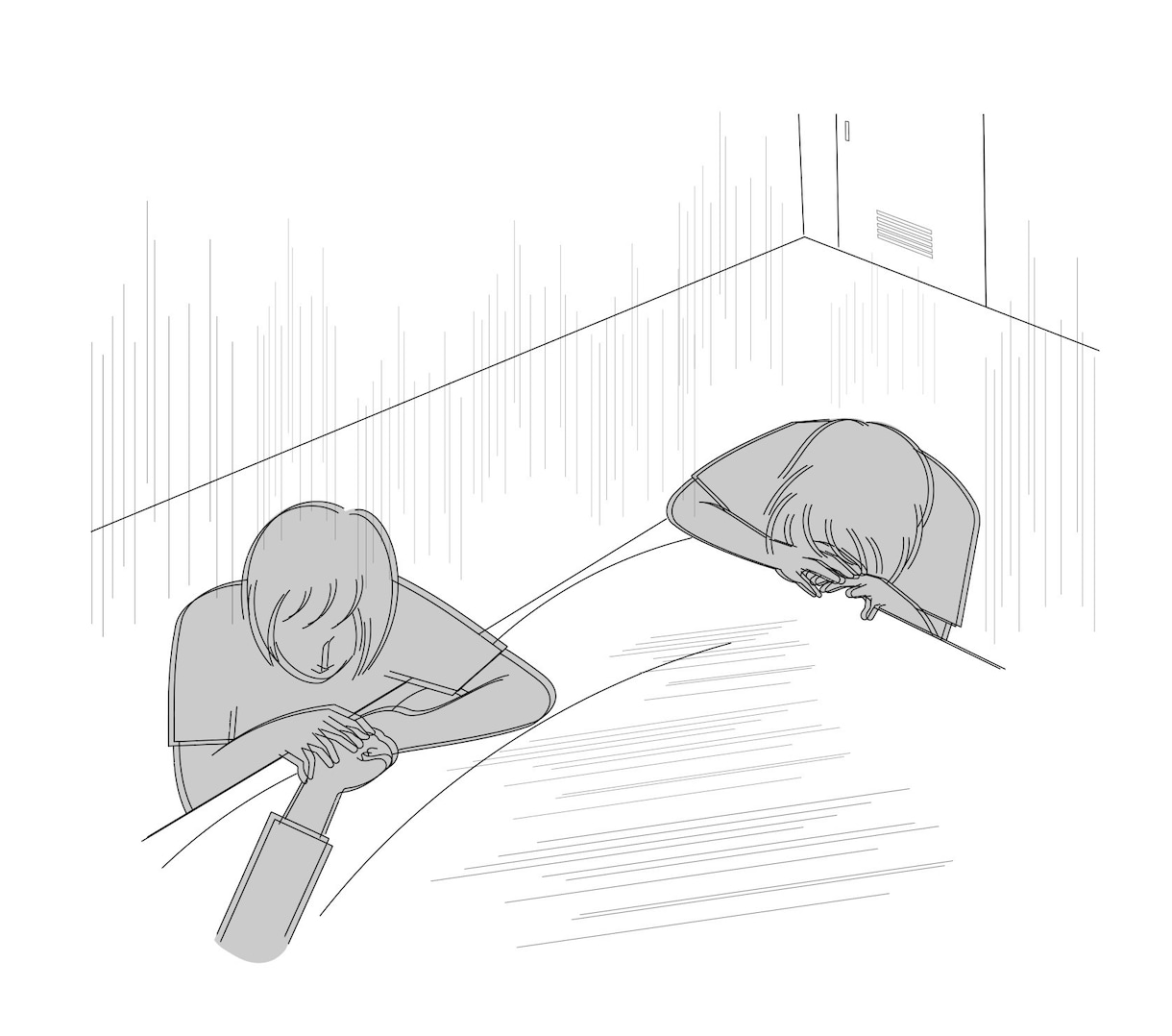 冊子に最適！線画ベースの人物イラスト描きます 繊細な描写ならお任せください！ イメージ2