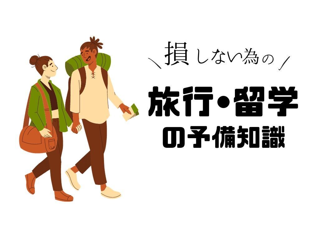 海外旅行の不安解消します これさえ知ってれば損しない！海外旅行の知識！ イメージ1