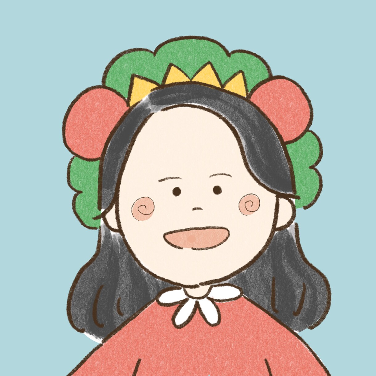 優しい雰囲気のアイコンイラスト作成します プライベート用にもショップ用にもおすすめです イメージ5