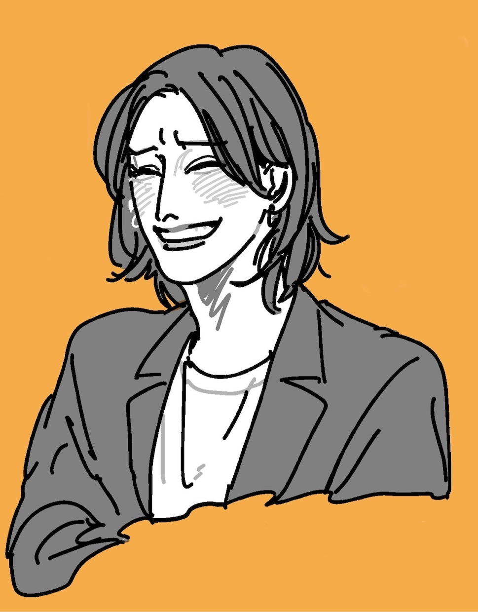 漫画タッチで似顔絵を描きます (私の絵柄でよければ)漫画タッチで似顔絵を描きます。 イメージ2