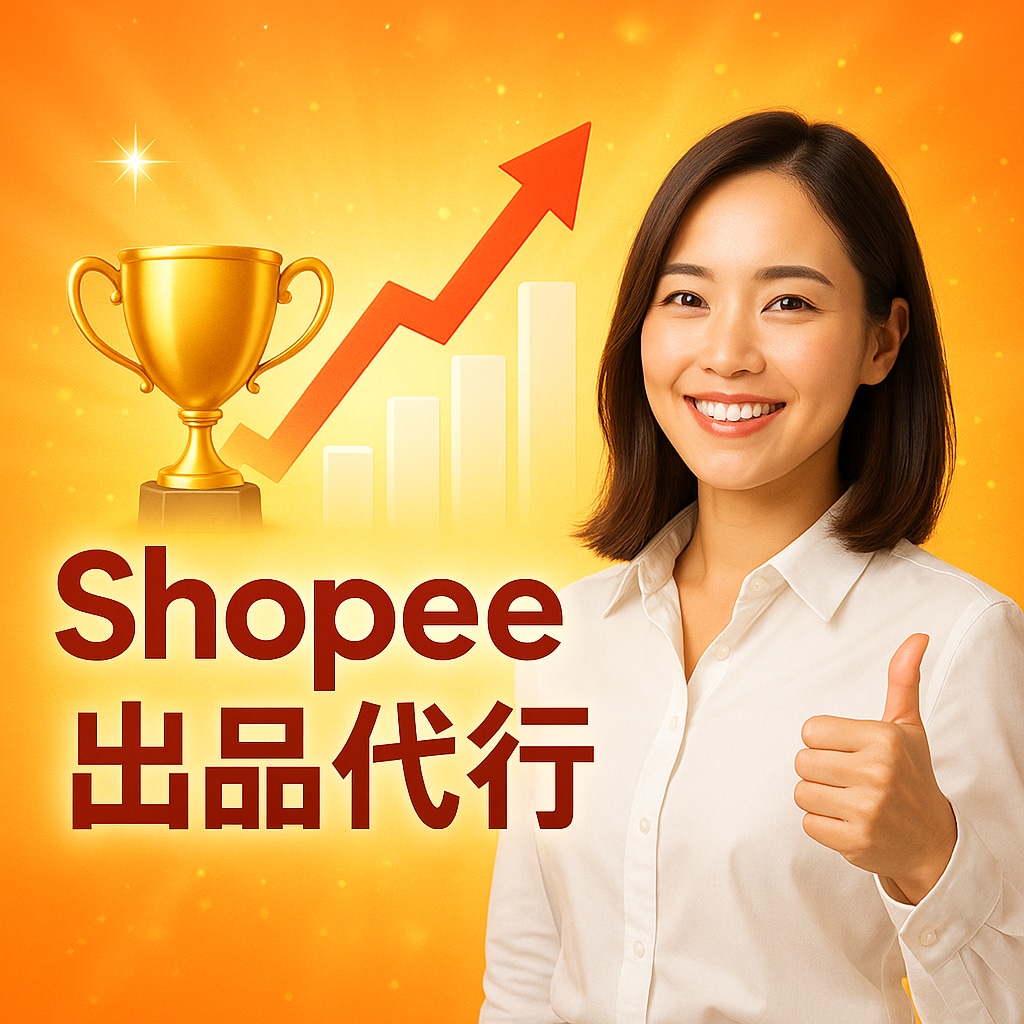 Shopee出品代行／初期5商品登録サポートします 現役Shopeeセラーが売行商品を選定＆登録代行 特典付き！ イメージ1