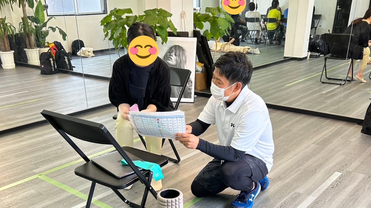 ダイエット1ヵ月コース！キレイに体型改善めざします 筋トレメニュー＆お食事アドバイスなど寄り添いサポートします イメージ3