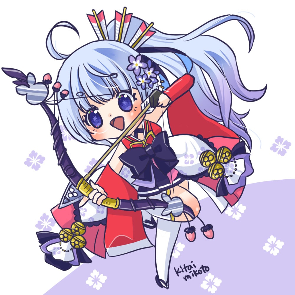 VライバーさんのFA描きます ちびキャラの可愛いFA描きます！ イメージ5