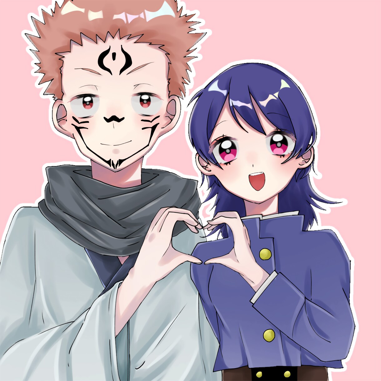 イラスト 夢絵を描きます 貴方様の推しと、コテキャラ様を精一杯描かせて頂きます‼️ イメージ3