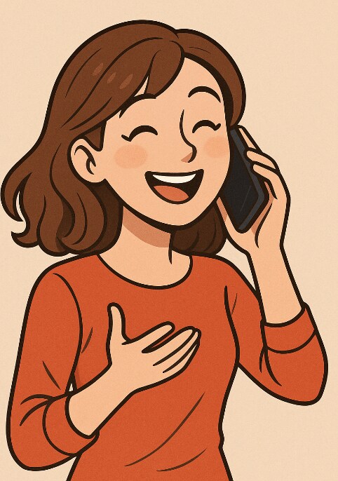 誰かと話したい！に優しく明るくご対応します 男性も女性も、お話して心スッキリしてみませんか？ イメージ1