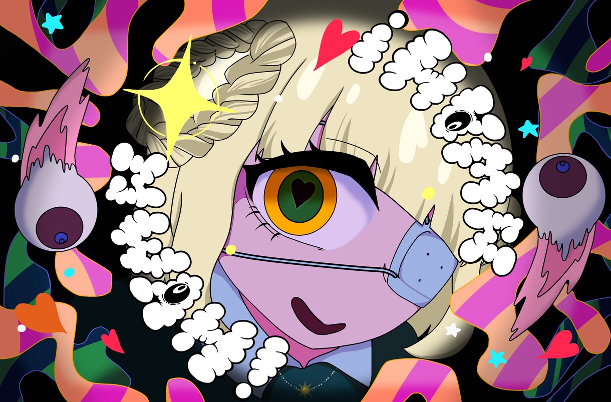 歌ってみたイラスト描きます 歌ってみたに使用できる1枚絵を作成します。 イメージ5