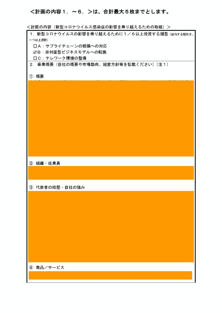 コロナ）小規模事業者補助金の完璧な計画書できます 応募した8人全員が採択された事業計画書のテンプレートです！ イメージ2