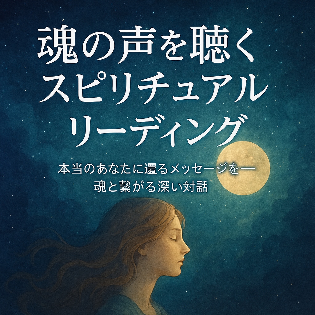 魂の声を聴くスピリチュアルリーディングします 本当のあなたに還るメッセージ【魂と繋がる深い対話】 イメージ1