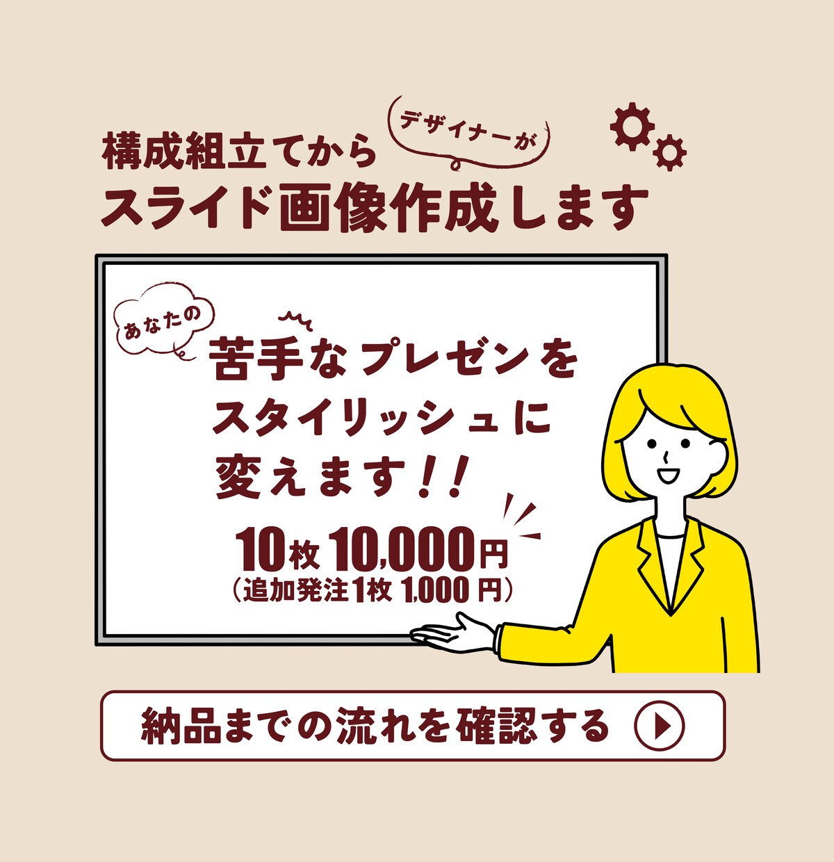 構成から考えたスライド資料提供します あなたのプレゼンをスタイリッシュに変えます！！ イメージ1