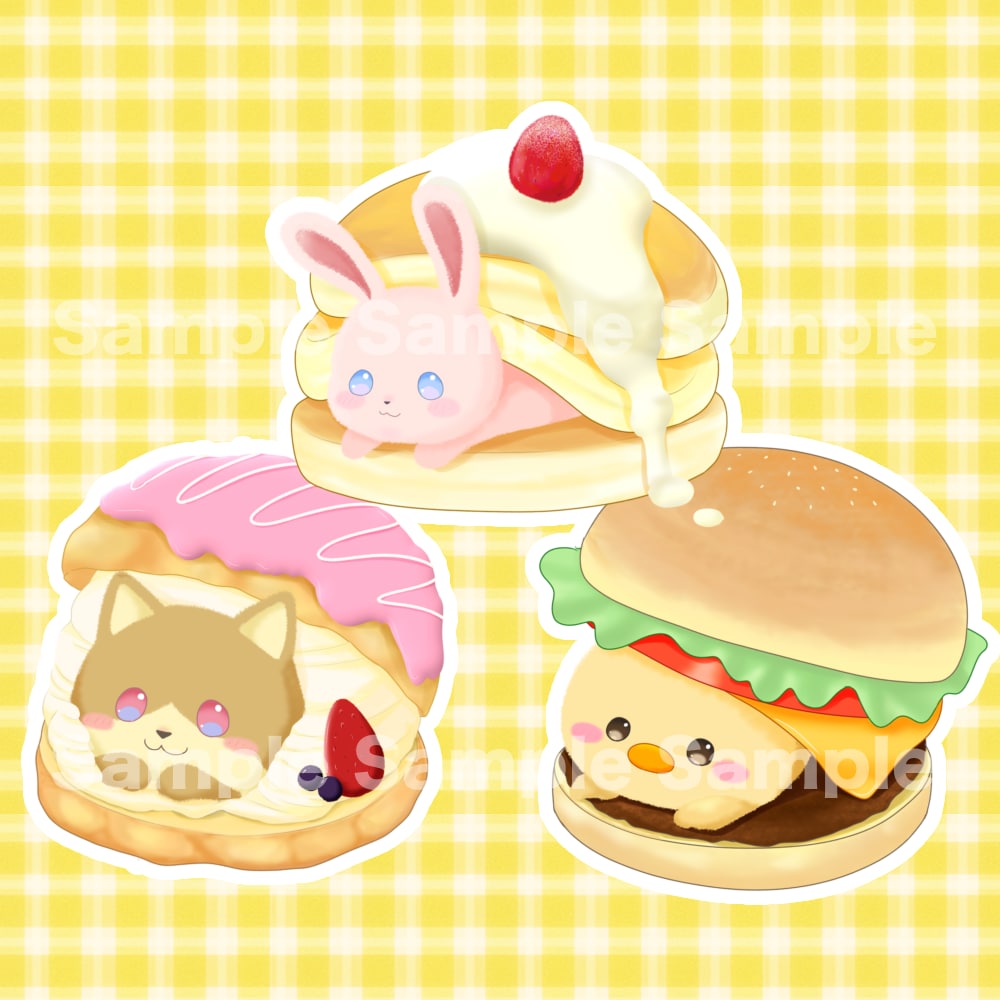 動物キャラはマルっとお任せ♡可愛いイラスト描きます 商用OK♡配信、アバター、アイコン、プレゼント、SNS運用に イメージ5
