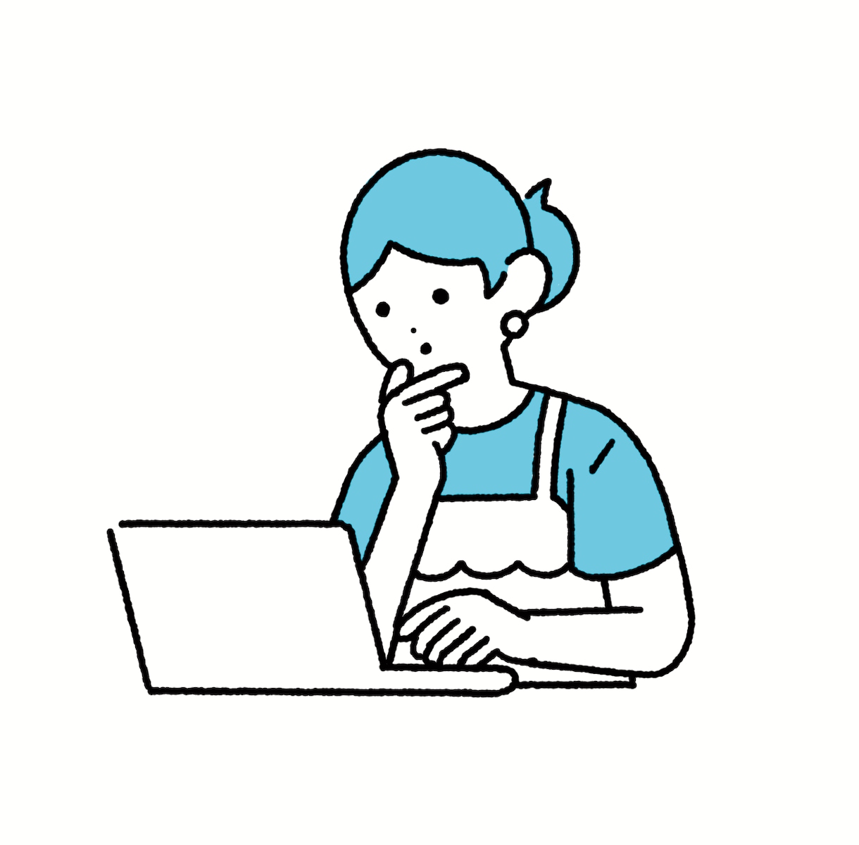 シンプルでかわいい線画イラスト作成します SNSやLINEなどのプロフィール画像に！フラットイラスト イメージ10