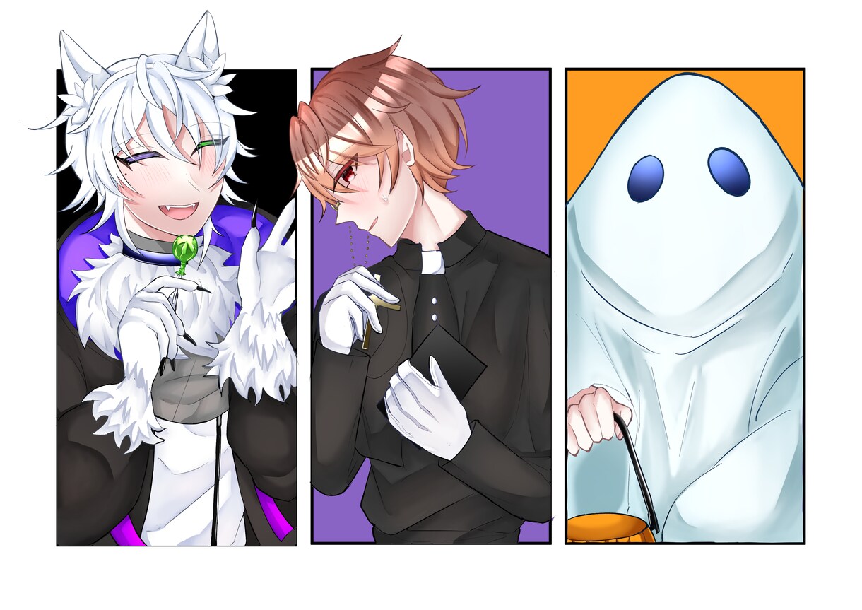 様々なキャラクターイラスト描きます 貴方だけのキャラクターイラストが欲しい方へ イメージ9