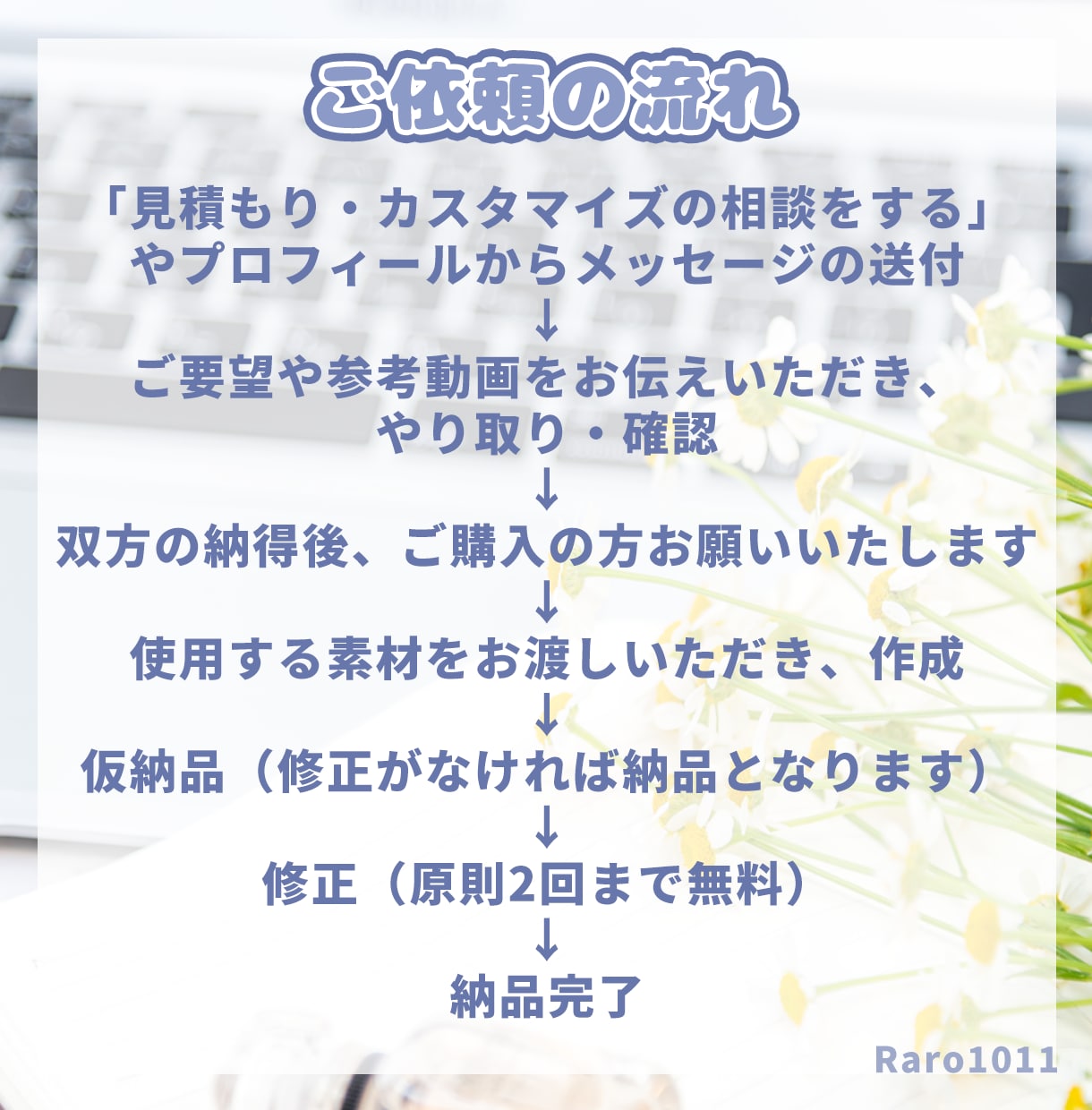 女性視点でかわいく丁寧をモットーに動画編集承ります Vlogやファッション・メイク・コンサル動画など♪ イメージ2