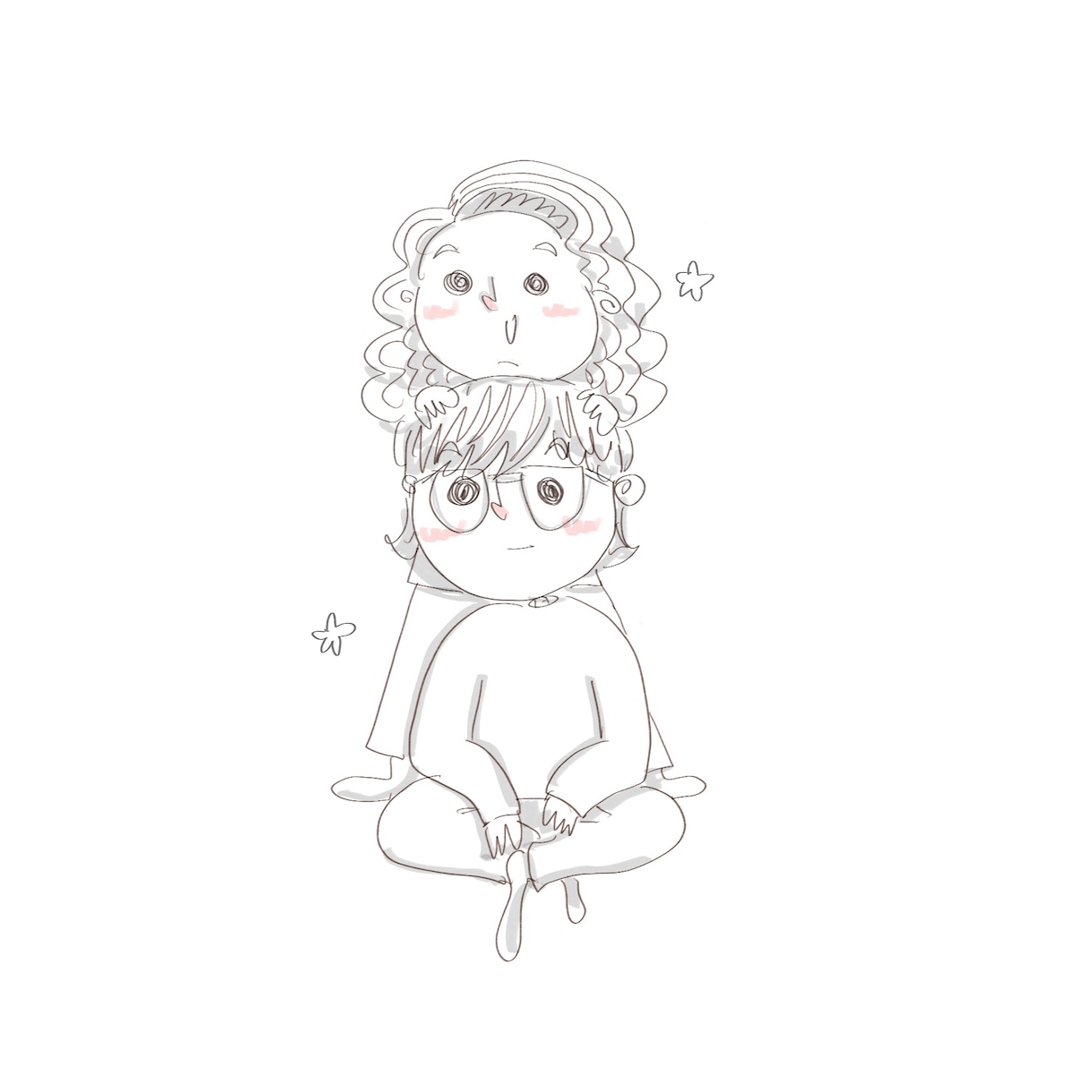 ゆるかわ似顔絵描きます ゆるく可愛い似顔絵描きます！アイコンにピッタリ！ イメージ1