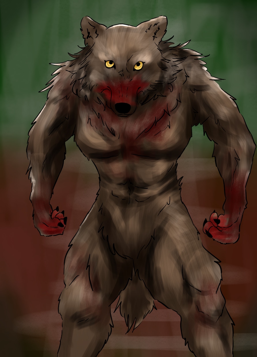 リアルでかっこいい獣人のイラスト描きます 野生と迫力を追求したイラストです イメージ2