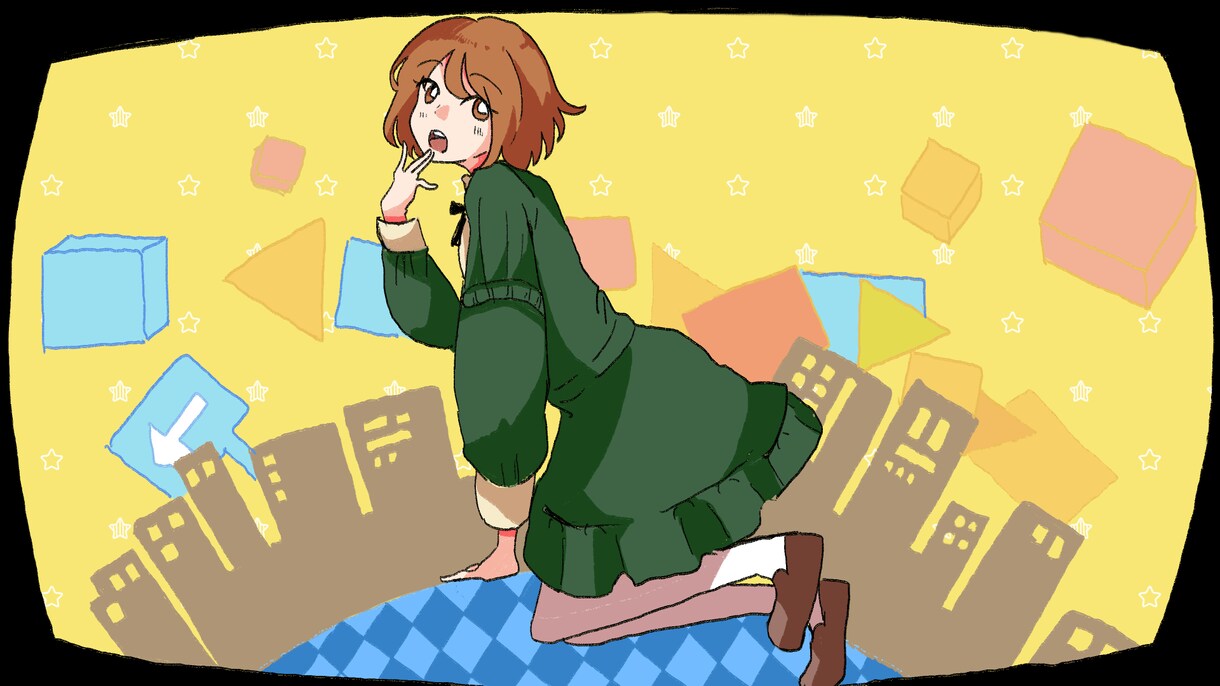 可愛い&綺麗な歌ってみたのサムネイル描きます 原曲のイラストっぽさを残しつつオリジナリティを入れていきます イメージ3