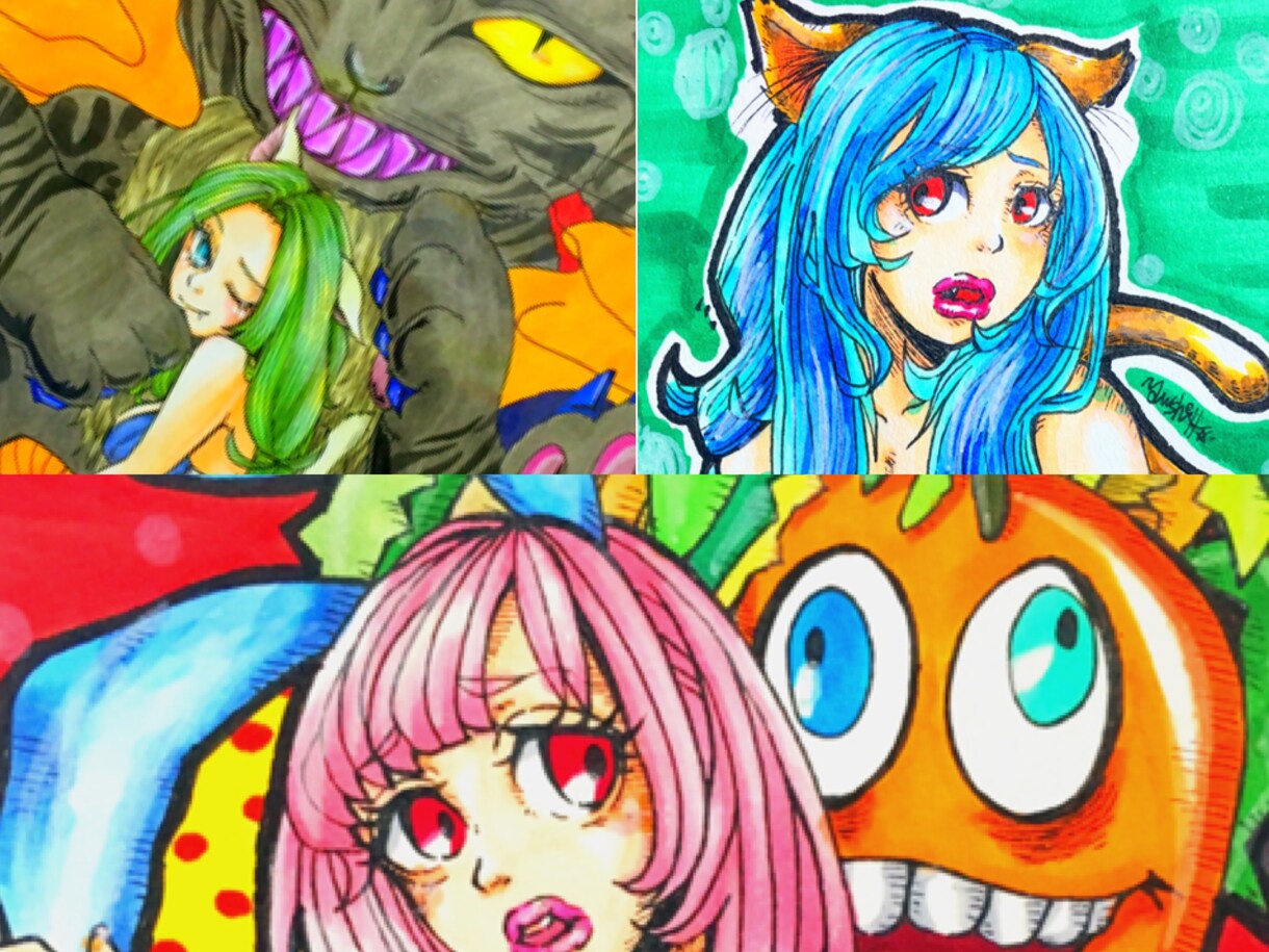 SNS等で使用するサムネイル、アイコンを描かせていただきます！！ イメージ3