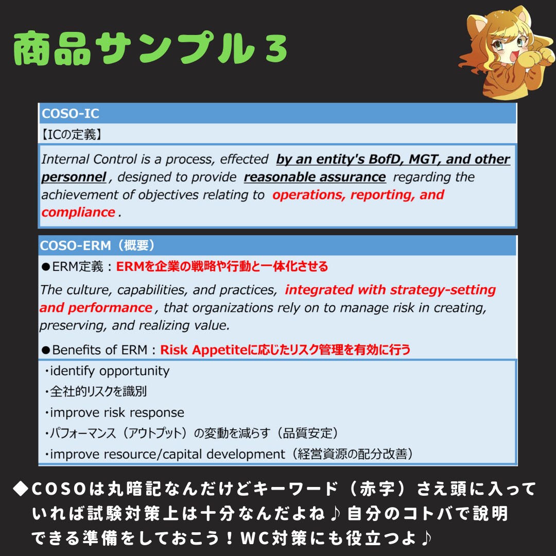 USCPA合格者がBEC攻略ノートを販売します 7ヶ月でUSCPA全科目合格のノウハウを凝縮した完全攻略本 イメージ7